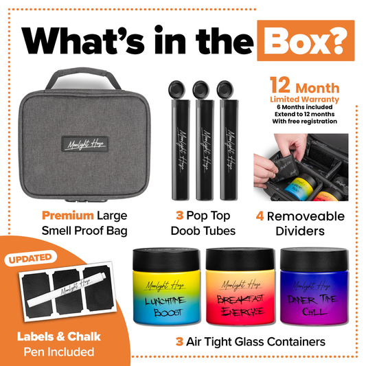 Smell Proof Bag Semi Kit