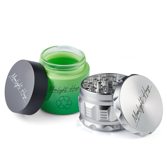 Premium Grinder & Recycle Stash Jar 6.3cm / 2.5 Inch Large