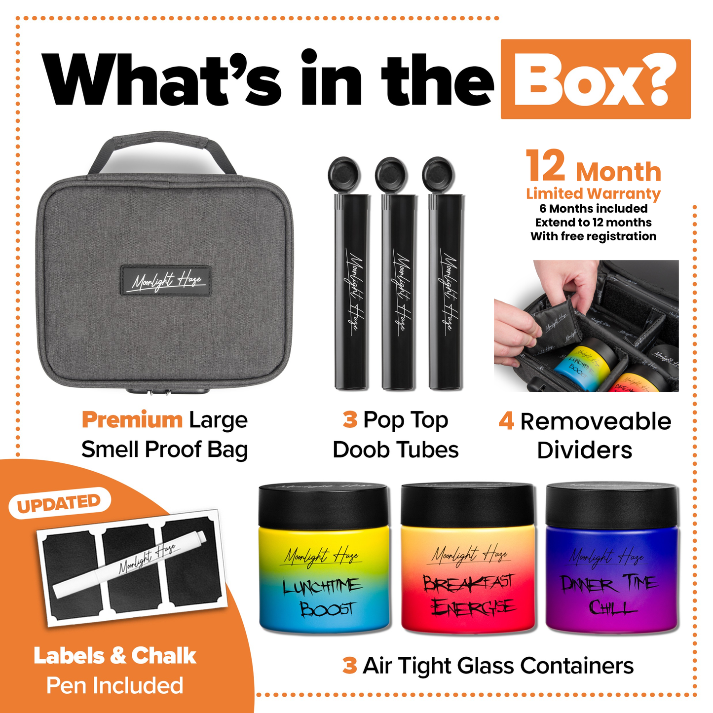 Smell Proof Bag Semi Kit